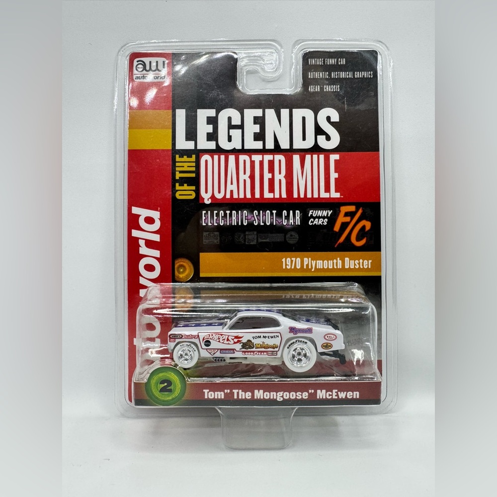 Auto World Tom “The Mongoose” Mcewen Chase Slot Car